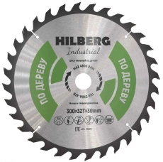 Пильный диск Hilberg Industrial Дерево 300 мм (30/32T)