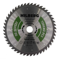 Пильный диск Hilberg Industrial Дерево тонкий рез 165 мм (48T)