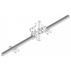 Направляющая настенная рейка для пил HYCON