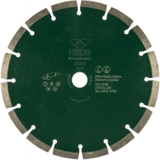 Алмазный диск KEOS Standart сегментный (бетон) 230 мм