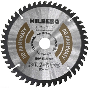 Пильный диск Hilberg Industrial Ламинат 160 мм