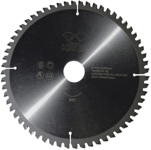 Пильный диск по металлу KEOS 210x30 z60