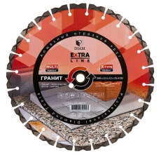 Алмазный диск Diam Гранит ExtraLine MultiPurpose 350 мм