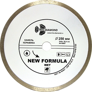 Алмазный диск Trio Diamond New Formula Wet 250 мм