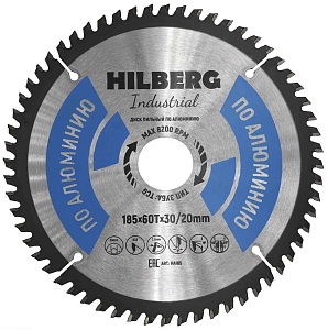 Алмазный диск Hilberg Industrial Алюминий 185 мм