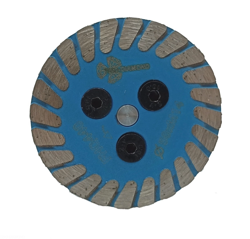 Алмазный диск Trio Diamond Turbo с фланцем M14/50 мм
