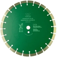Алмазный диск KEOS Standart Plus сегментный (арм. бетон) 350 мм