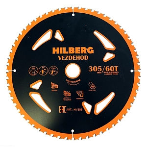 Пильный диск Hilberg Vezdehod 305 мм (30/60T) 