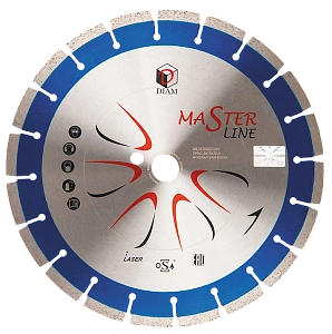 Алмазный диск Diam Железобетон MasterLine 600/25,4 мм