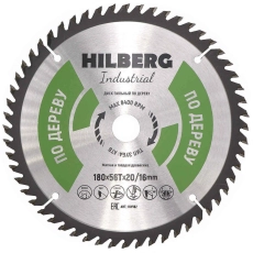 Пильный диск Hilberg Industrial Дерево 180 мм (20/16/56T)