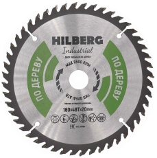 Пильный диск Hilberg Industrial Дерево 160 мм (20/48T)