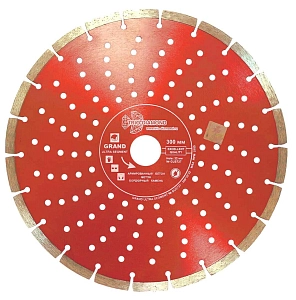 Алмазный диск Trio Diamond Grand Hot press Segment 300 мм