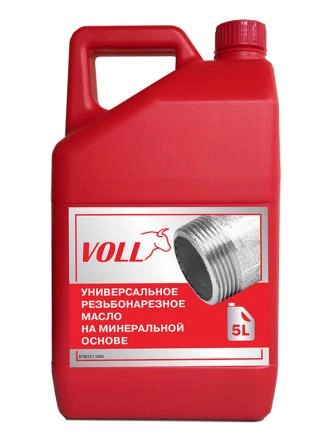 Универсальное резьбонарезное масло VOLL (5 л), артикул 